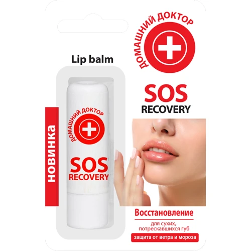 

Домашний Доктор Бальзам для губ SOS-recovery 3.6 g