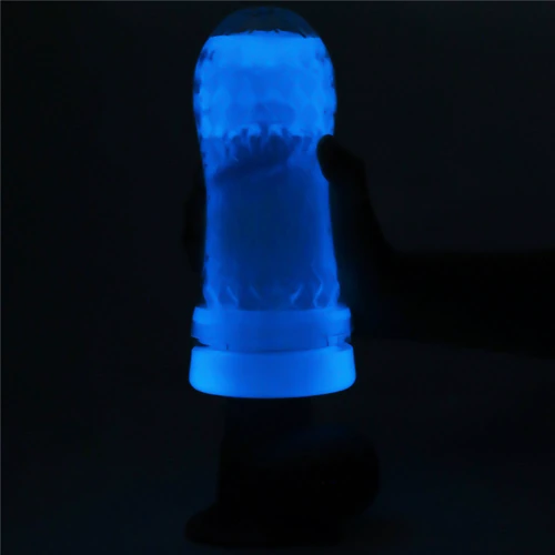 Мастурбатор LoveToy Lumino Play Masturbator Ribbed (світиться у темряві)