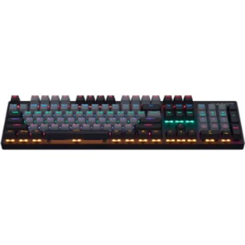 Клавиатура HATOR Starfall Rainbow Origin Red (HTK-608-BGB): Количество клавиш 104