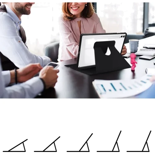 Аксессуар для планшетных ПК BeCover Case Rotatable Black for Samsung X820 Galaxy Tab S10 Plus (712264)