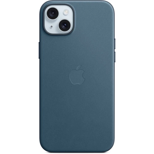 Чехол для iPhone Apple iPhone 15 Plus FineWoven Case with MagSafe - Pacific Blue (MT4D3ZM/A)
