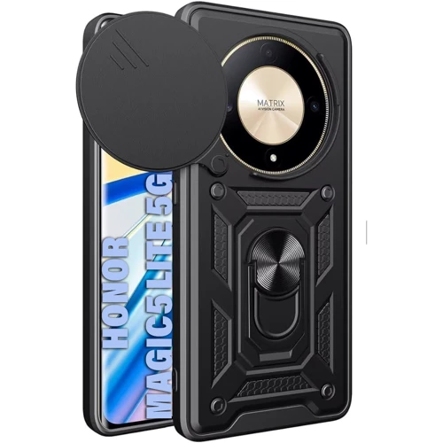 Чехол для телефонов BeCover Military Black for Honor Magic5 Lite 5G (710996)