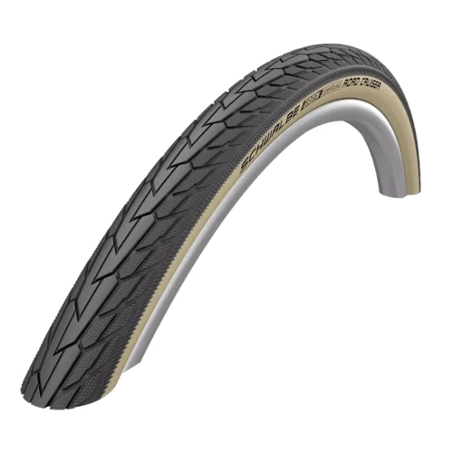 Покришка 26x1.75 (47-559) Schwalbe ROAD CRUISER K-Guard Active B/G HS484 GREEN, 50EPI (TIR-57-94)