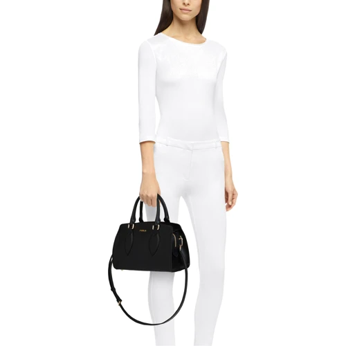 Женская сумка тоут Furla Doris S Tote черная (BAXUFDRAAD000O6000): Пол Женский