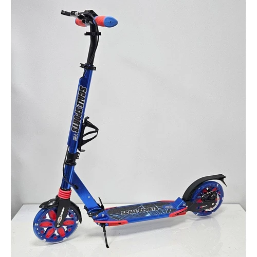 Самокат двухколесный Scale Sports SS-27 Синий (1416493165): Тип колес литые