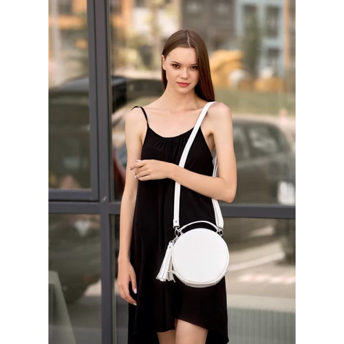 Жіноча сумка через плече Sambag Bale біла (52200008): Тип Сумки