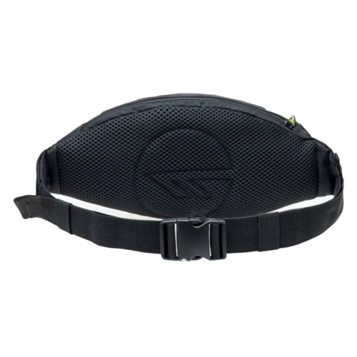 Мужская поясная сумка Hi-Tec Bellybag Black/Lime Punch черная (5902786015054): Пол Мужской