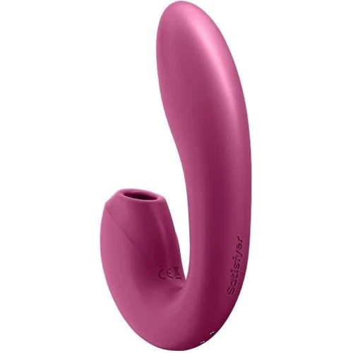 Вакуумний смарт вібратор Satisfyer Sunray Berry, 4 положення стовбура