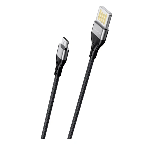 Кабель Borofone USB Cable to Micro USB Tasteful 1.2m Black (BU11): Тип USB Cable - microUSB