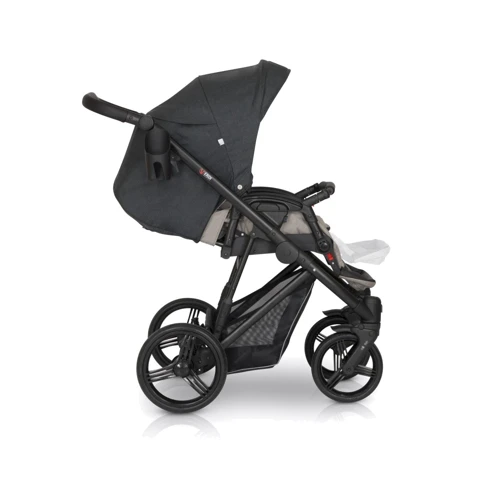 Універсальна коляска 3 в 1 Verdi Dynamic 9023-VD-01 сірий: Можливість встановлення люльки есть