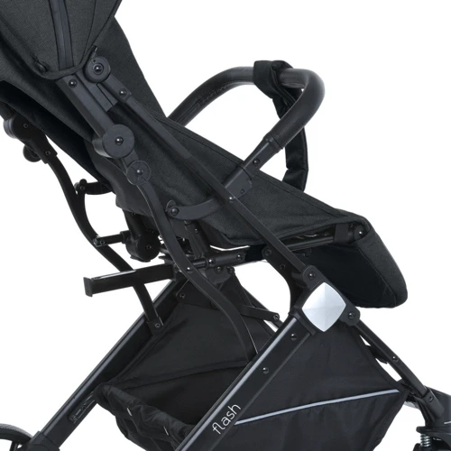 Прогулянковий візок Bambi Flash M 5727-1 Almost Black: Матеріал коліс EVA