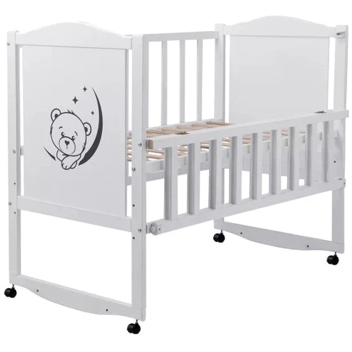 Кровать Babyroom Тедди T-01 белый (624691)