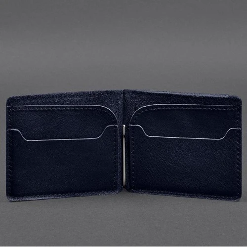 Портмоне-зажим BlankNote 13.0 синий (BN-PM-13-navy-blue): Тип Портмоне