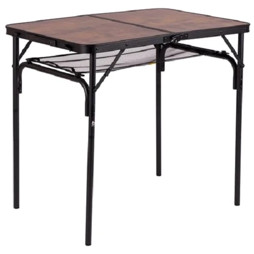 Стіл для кемпінгу Bo-Camp Decatur 90x60 cm Black/Wood look (1404200)