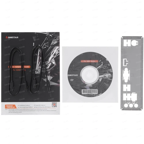 Biostar B550MHP: Роз'єми на задній панелі VGA, HDMI, Ethernet RJ-45, USB 2.0, USB 3.2 Gen 1