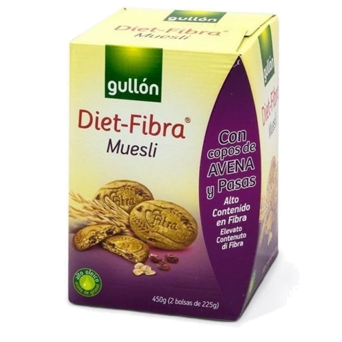 Печенье GULLON Diet Fibra Muesli, 450г
