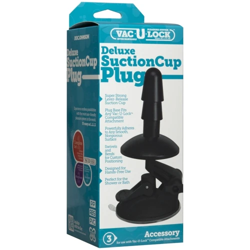 Крепление для душа Doc Johnson Vac-U-Lock - Deluxe Suction Cup Plug