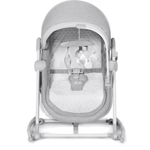 Шезлонг-гойдалка 5 в 1 Kinderkraft Nola Stone Grey (KBNOLA00GRY0000) фото 11