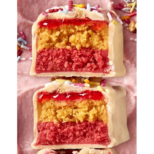 Протеиновый батончик Myprotein Retail Layer Bar 60 g / 1 serving / Vanilla Birthday Cake: Вес 60 г