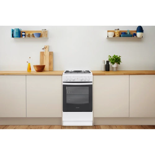 Плита комбинированная Indesit IS5G4KHW/E: Управление механическое