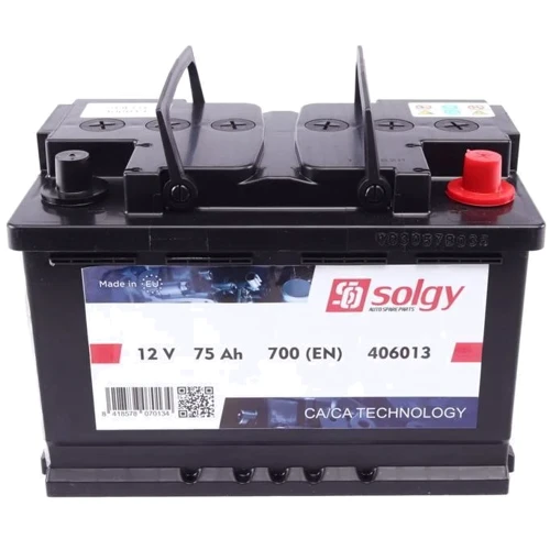 

Автомобильный аккумулятор Solgy 6CT-75 Аз (406013) Ua