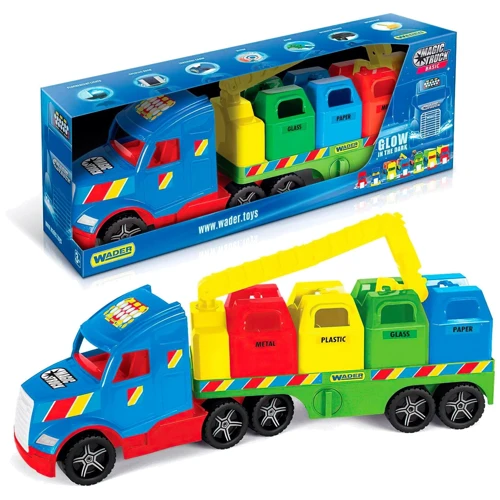 Мусоровоз Wader Magic Truck Basic (36321)
