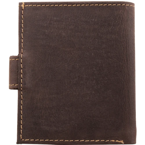 Чоловіча візитниця DNK Leather коричнева (DNKTW-04-MH-brown) фото 7