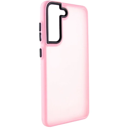 Аксессуар для смартфона Epik TPU+PC Lyon Frosted Case Pink for Samsung G990 Galaxy S21 FE