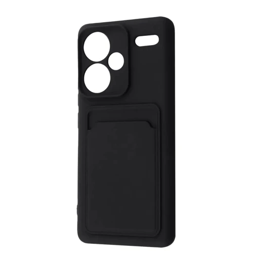 

Wave Colorful Case Pocket Black for Xiaomi Redmi Note 13 Pro+