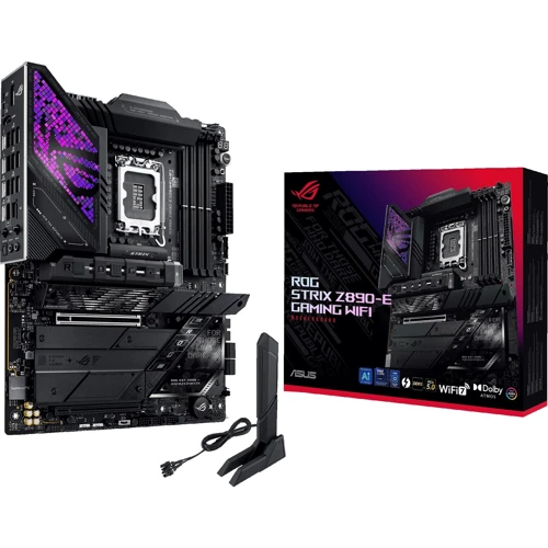 ASUS ROG STRIX Z890-E GAMING WIFI: Дополнительно Радиатор на VRM, Адаптер Wi-Fi, Поддержка RAID, Поддержка UEFI