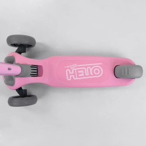 Самокат Best Scooter розовый (D-0558): Тип тормоза ножной
