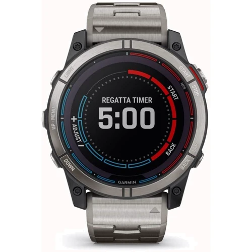 Смарт-часы Garmin Quatix 7X Solar Edition (010-02541-61): Сенсорный экран есть