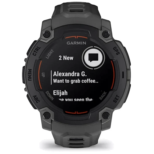 Смарт-часы Garmin Instinct E 45mm Black with Charcoal Band (010-02933-00) фото 10