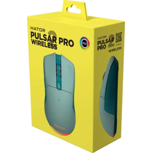 Мишка HATOR Pulsar 2 PRO Wireless Mint (HTM-533): Радіус дії 10 м