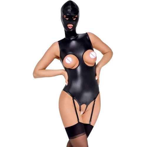 Боди с маской Orion Bad Kitty Body With Head Mask Black, L