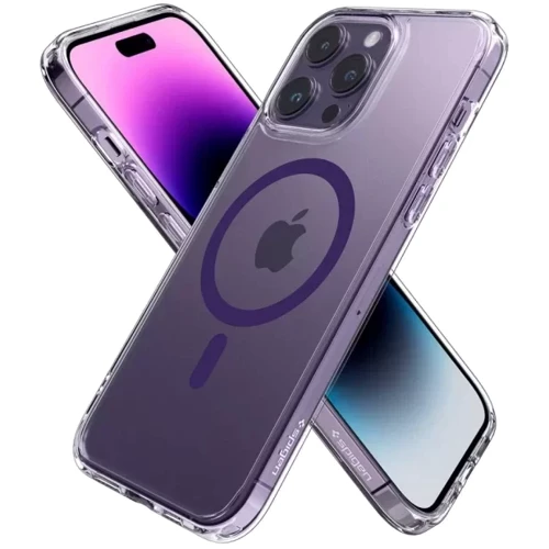 Чехол для iPhone Spigen Ultra Hybrid MagFit Deep Purple (ACS05585) for iPhone 14 Pro: Тип чехла накладка на заднюю часть