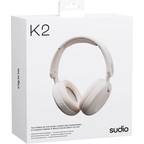 Наушники Sudio K2 White (K2WHT): Тип крепления оголовные
