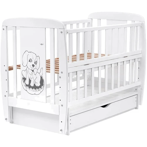 Детская кроватка Babyroom Собачка DSMYO-3 белый (625292): Тип классическая