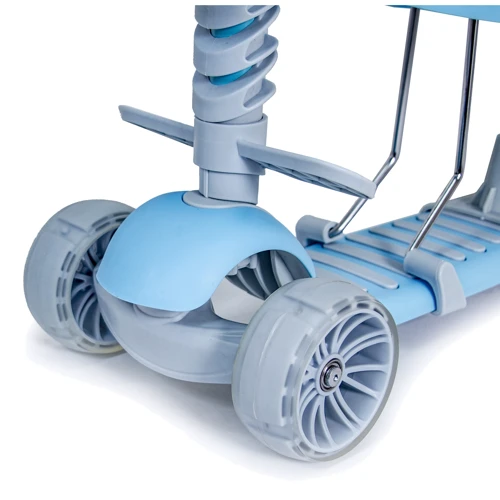 Самокат Scooter Smart 5in1. Blue (багатофункціональний, з батьківською ручкою) - 1451904439: Тип коліс литі