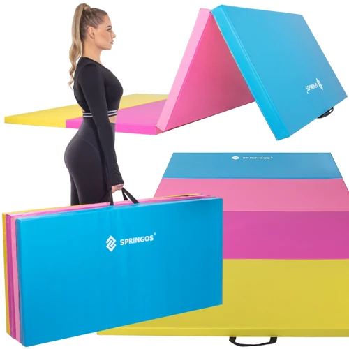 Springos 240 x 120 x 5 см FA0064 гімнастичний складний (FA0064)