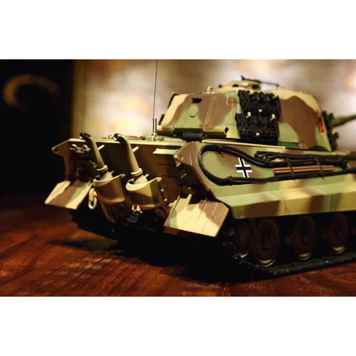 Танк на радіокеруванні 1:16 Heng Long King Tiger Henschel з пневмогарматою та та/до боєм фото 7