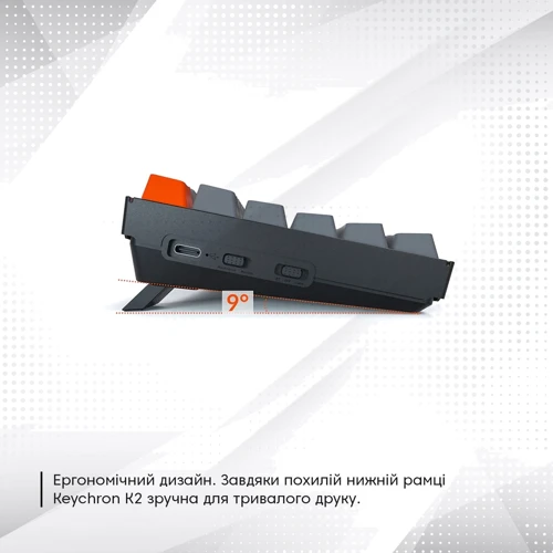Клавиатура Keychron K2 84 keys, Aluminum Frame Hot-Swap Gateron RGB, Red (K2C1H_KEYCHRON) фото 14