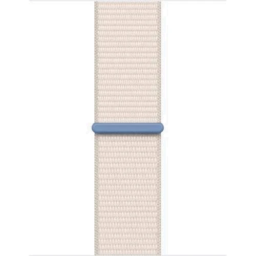 Apple Watch Series 9 41mm GPS Starlight Aluminum Case with Starlight Sport Loop (MR8V3) : Размер 41mm