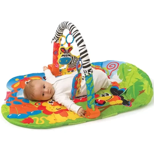 Розвиваючий килимок Playgro Сафарі (0181594): Особливості ігрові дуги