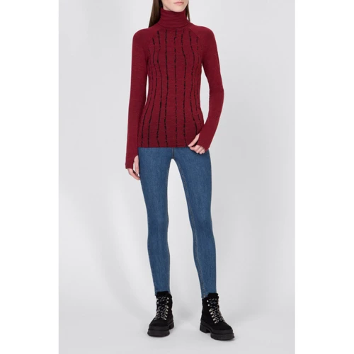 Термореглан Falke ESS Wool-Tech (33214-8830) 42 (S) бордовый фото 4