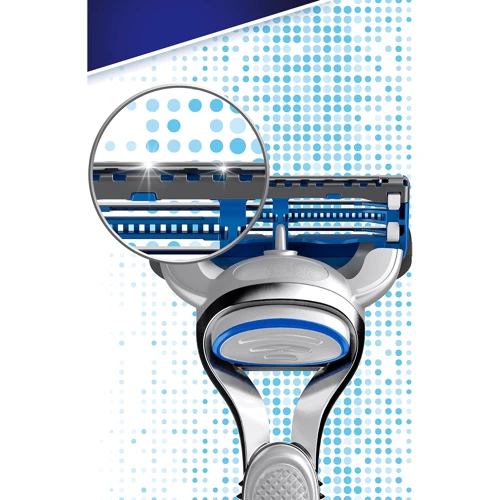 Gillette SkinGuard Sensitive Станок для бритья с 2 сменными кассетами: Вид Бритвенные станки