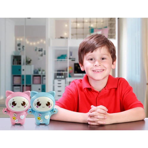 Інтерактивний музичний кошеня Link link cat блакитний