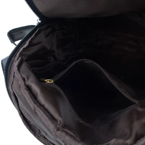 Жіночий рюкзак Borsa Leather чорний (1t10085-black): Тип Рюкзаки