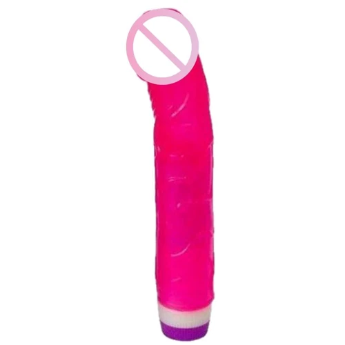 Вибратор Barbara Classic Jelly Vibe Pink