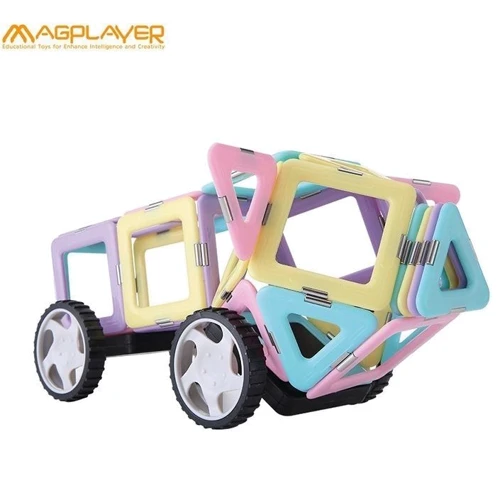 Конструктор Magplayer магнитный набор бокс 81 эл. (MPT2-81): Количество деталей, шт. 81